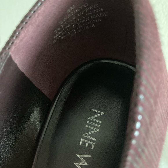 Nine West Burgundy pumps - Picture 3 of 6